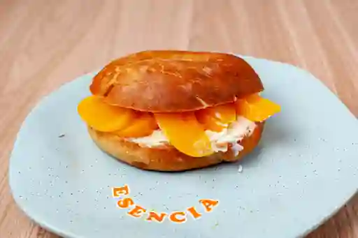 Bagel Miel y Durazno
