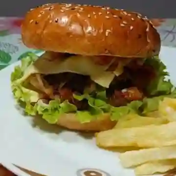 Hamburguesa Sencilla