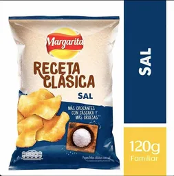 Margarita Papas Receta Clásica con Sal