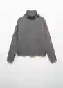 Buzo Jersey Molina Gris Oscuro Vigoré Talla 21 Teen Niñas Mango