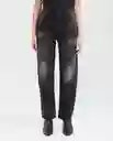 Jean Boy Fit Heri Gris Grafito Ultra Oscuro Talla 10 Chevignon