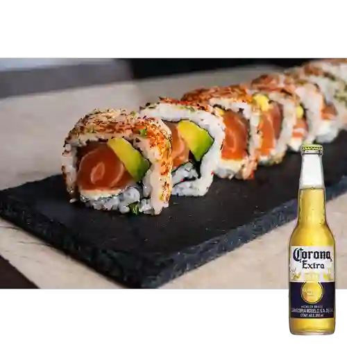 Combo Philadelphia + Cerveza Corona Bot. 355ml