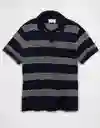 Suéter Hombre Tejido Azul Talla: LARGE 2027410 American Eagle