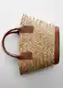Bolso P Milos Cuero Talla 99 Mujer Mango