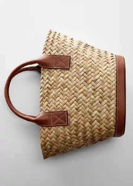 Bolso P Milos Cuero Talla 99 Mujer Mango