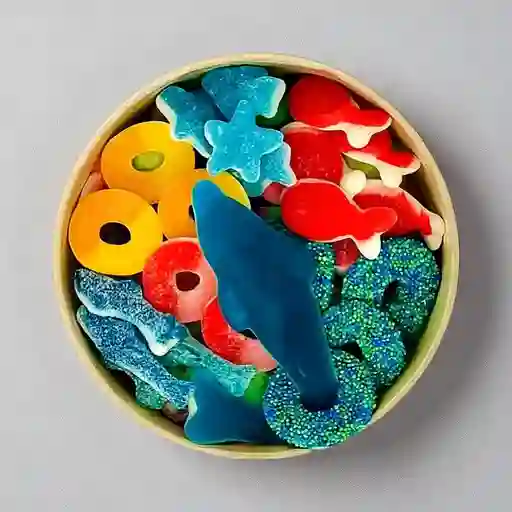 Bowl de Gomitas Fauna Marina