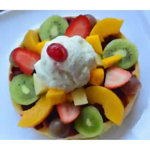 Waffle Tentación Frutal