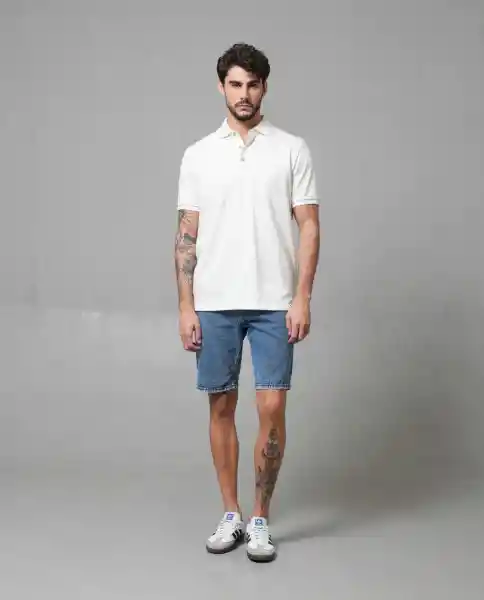 Bermuda Hombre Azul 28 153G011_AZU174021 Rifle