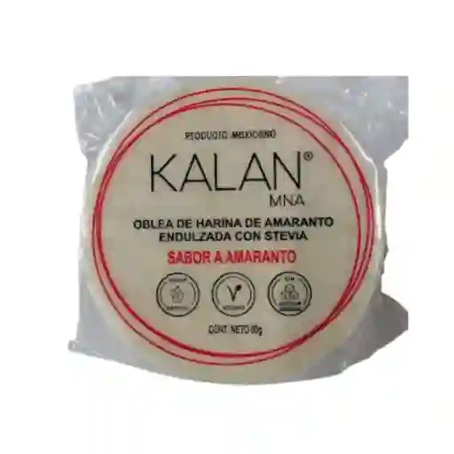 Kalan Oblea de Harina de Amaranto Arandano