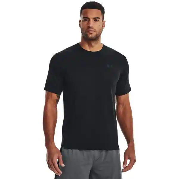 Under Armour Camiseta Jacquard Hombre Negro T SM 1377052-001