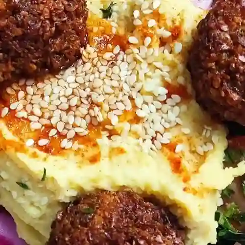 Hummus 250G + Falafel X3