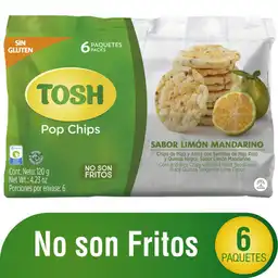 Tosh Snack Chips de Maíz Limón