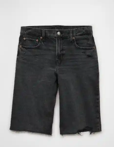 Short Mujer Negro Talla: 10 8164081 American Eagle