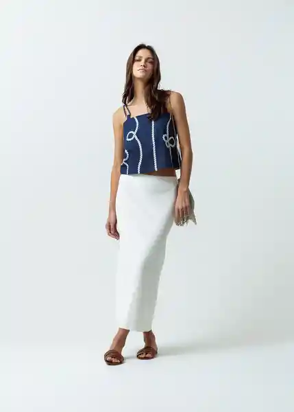 Camisa Coffe Azul Anochecer Ultra Oscuro T L 412G330 Naf Naf