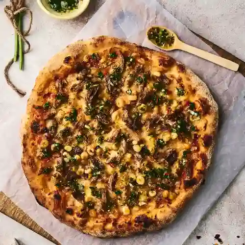 Pizza Cerdo Chimichurri