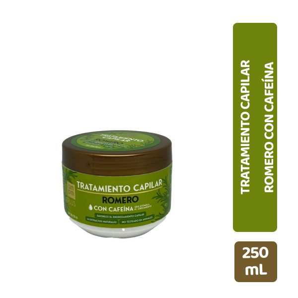 Ampm Plus Tratamiento Capilar Romero Con Cafeína 250 ml