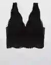 Bralette Aerie Negro Talla Medium American Eagle 16983255