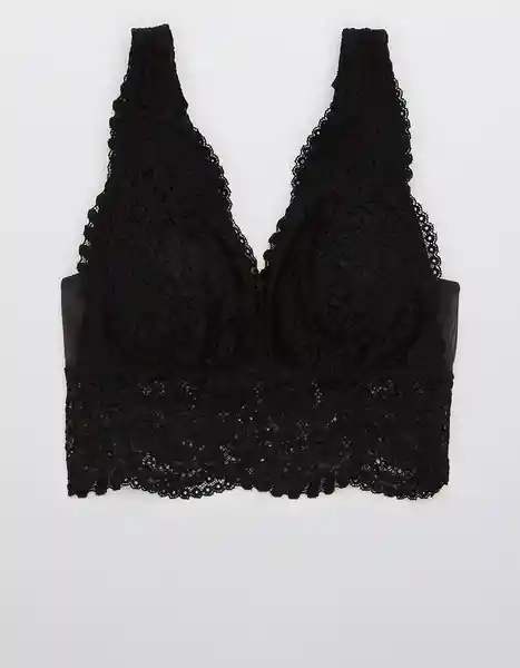 Bralette Aerie Negro Talla Medium American Eagle 16983255