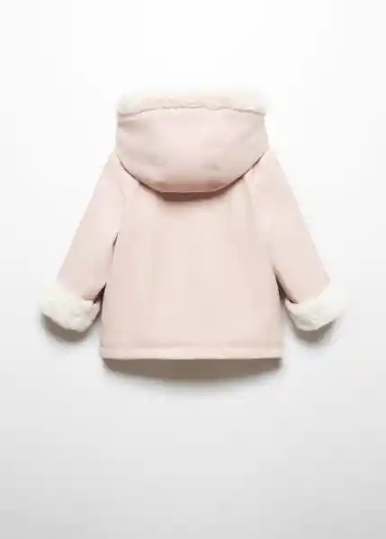 Abrigo Snowb5 Rosa Pastel Talla 66 Niña Mango