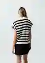 Suéter Tejido Mujer Crudo Marfil Claro M/L 581G069 Naf Naf