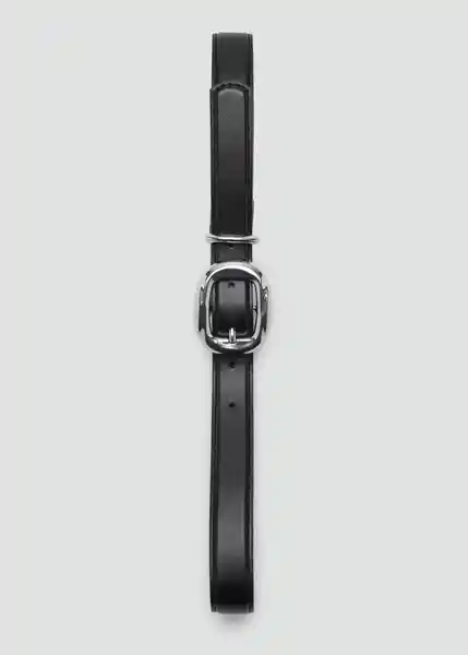 Cinturón Lola Negro Talla L Mujer Mango