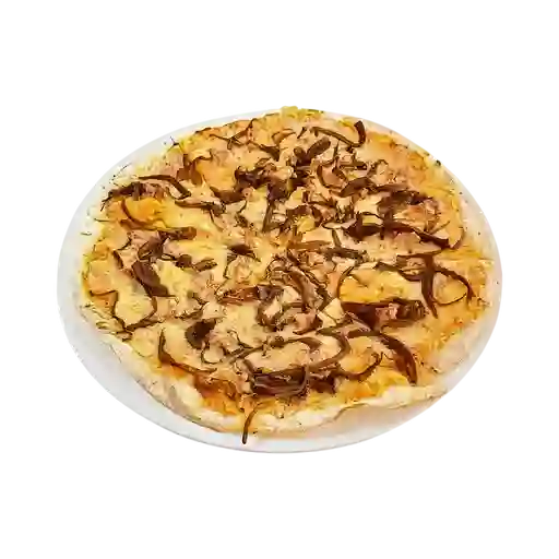 Pizza Cebolla Carmelizada y Tocineta