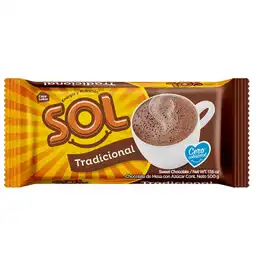 Sol Chocolate De Mesa Con Azúcar