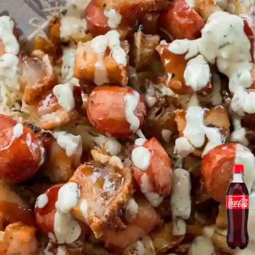 Combo Papas Chicharrón +Cocacola Orig 400ml