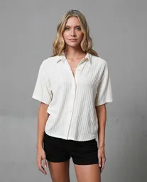 Camisa Mujer Crudo Talla L 213G011_CRU110604 Rifle