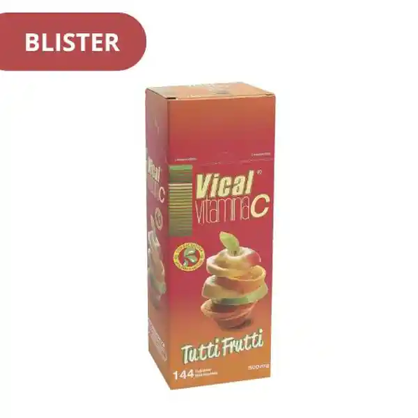 Vical Sabor Tutti Frutti Vitamina C (500 mg)