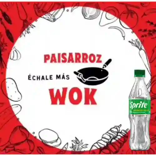 Combo Arroz Porky + Sprite Original 400ml