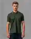 Camiseta Hombre Verde Talla S 190415Y Rifle