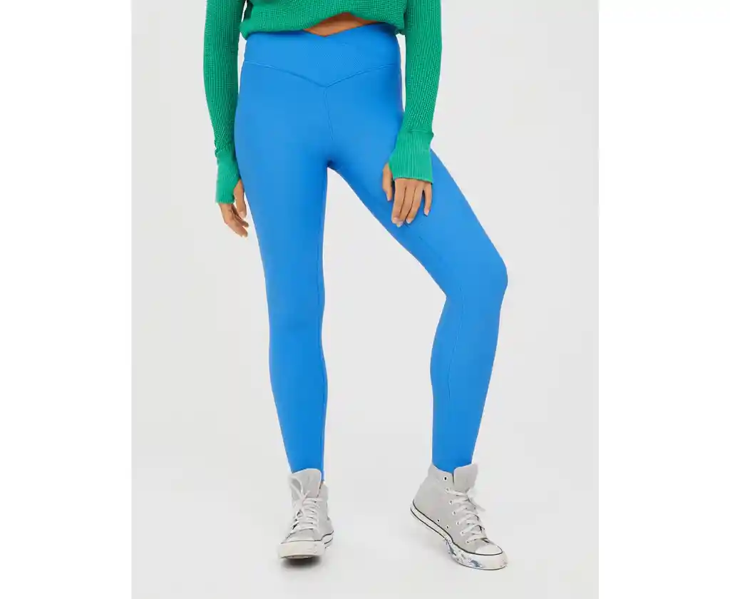 Leggings Regular Azul SM American Eagle