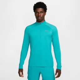Nike Camiseta Df Stride Hz Midlayer Correr Hombre Azul Talla L