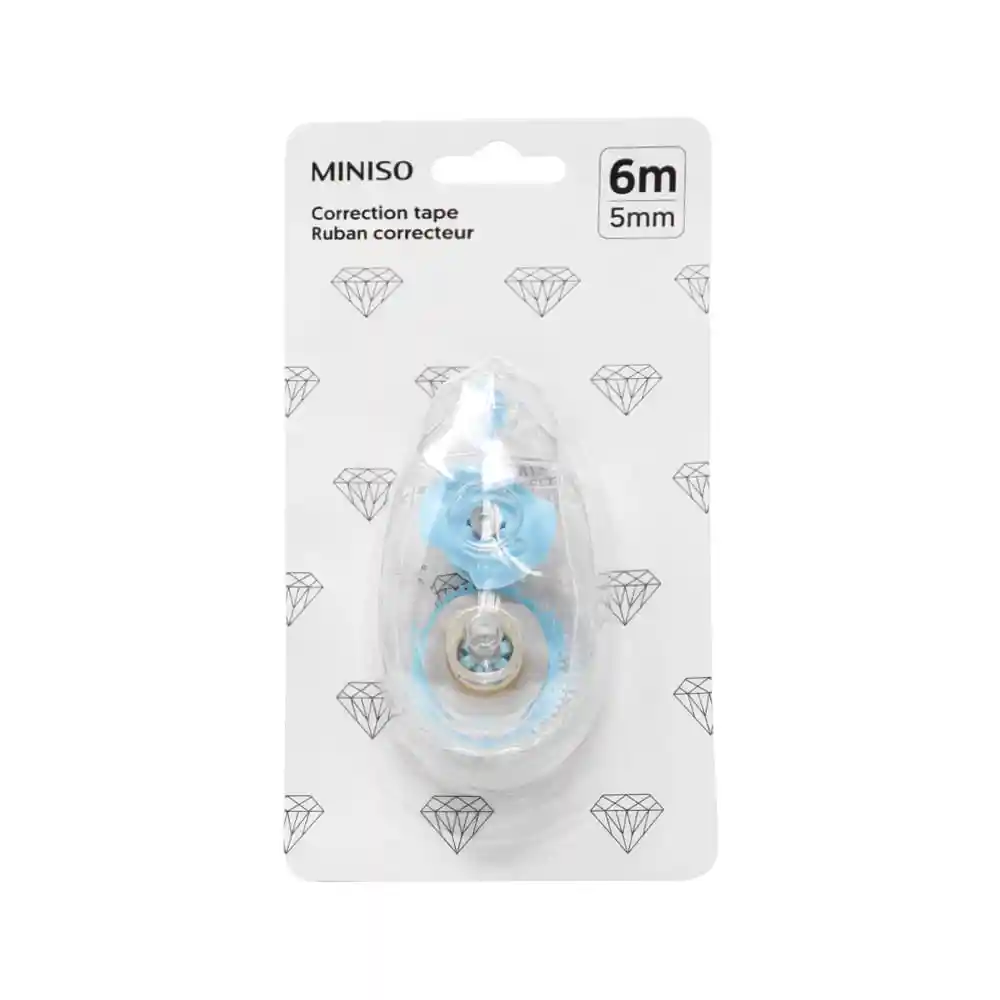 Miniso Corrector en Forma de Diamante Azul