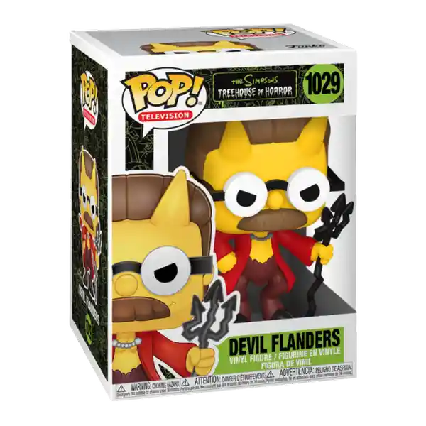 Funko Pop Figura Coleccionable Devil Flanders The Simpsons 1029