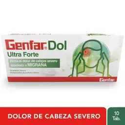 Genfar Dol Alivia el Dolor de Cabeza Ultra Forte