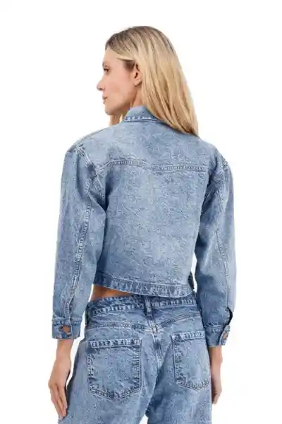 Chaqueta Jean Amy Azul M Mercedes Campuzano