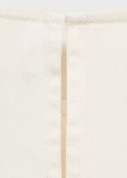 Vestido Blossom Offwhite Talla M Mujer Mango