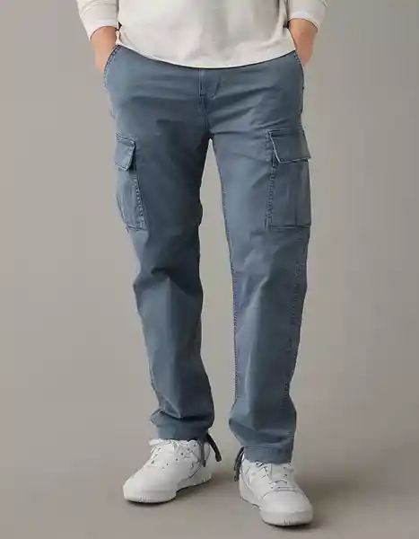 Pantalón Hombre Azul Talla 38 x 32 American Eagle 11204668