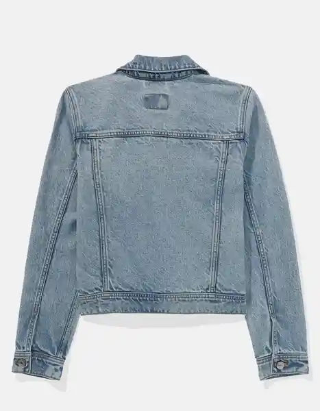Chaqueta Mujer Azul Talla: SMALL 3654915 American Eagle