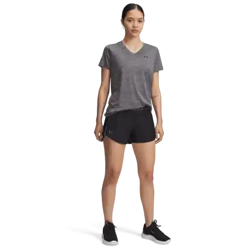 Under Armour Pantaloneta Entrenamiento Play Up Mujer Negro T MD