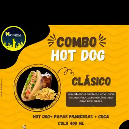 Combo Hot Dog Clásico