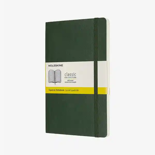 Inkanta Cuaderno Grande Cuadros Verde Mirto Sc