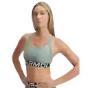 Under Armour Top Entrenamiento HG Mid Branded Mujer Verde T XS