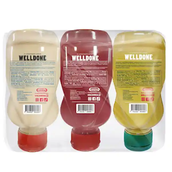 Welldone Pack Salsas Surtidas