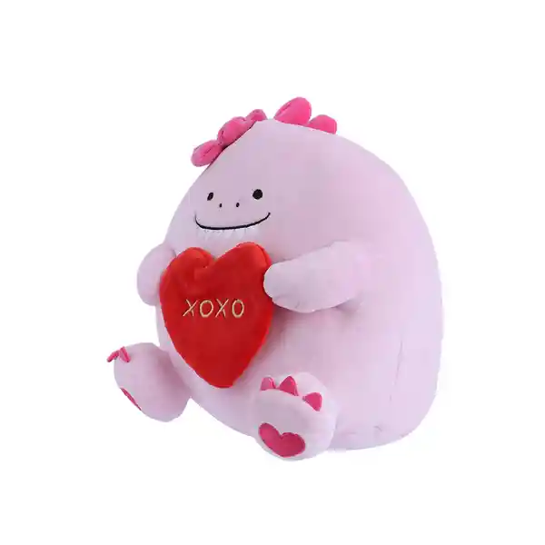 Peluche Dinosaurio Rosa Serie Mini Family 10 in 25.5 cm Miniso