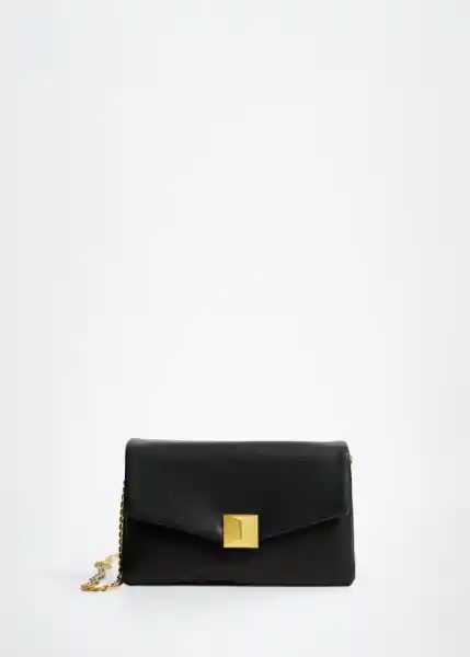 Bolso M Cletus Negro Talla 99 Mujer Mango