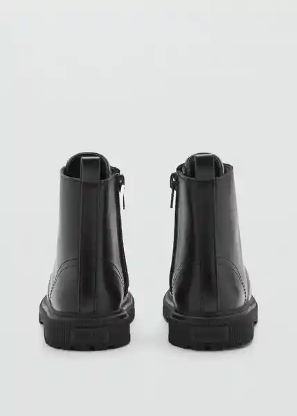 Botines Basmab Negro Talla 24 Niñas Mango