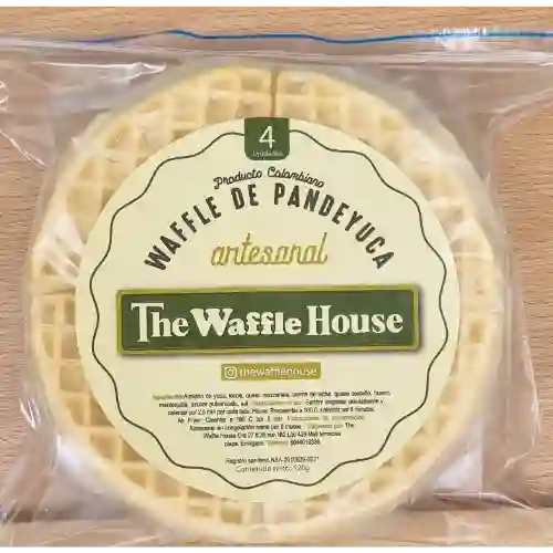Waffle de pandeyuca congelado x 4 und